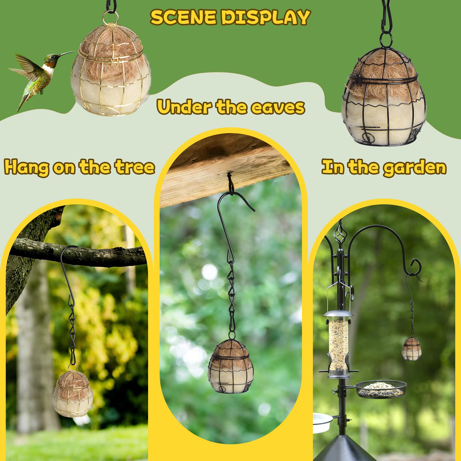 SucculentLovers gift set perfect for bird lovers and family outdoor moments