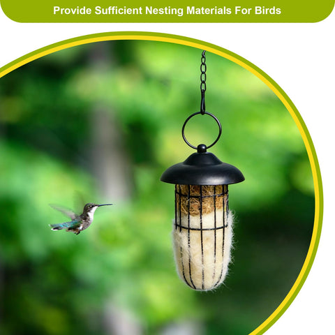 SucculentLovers sturdy hook and chain keep the nesting station securely in place.