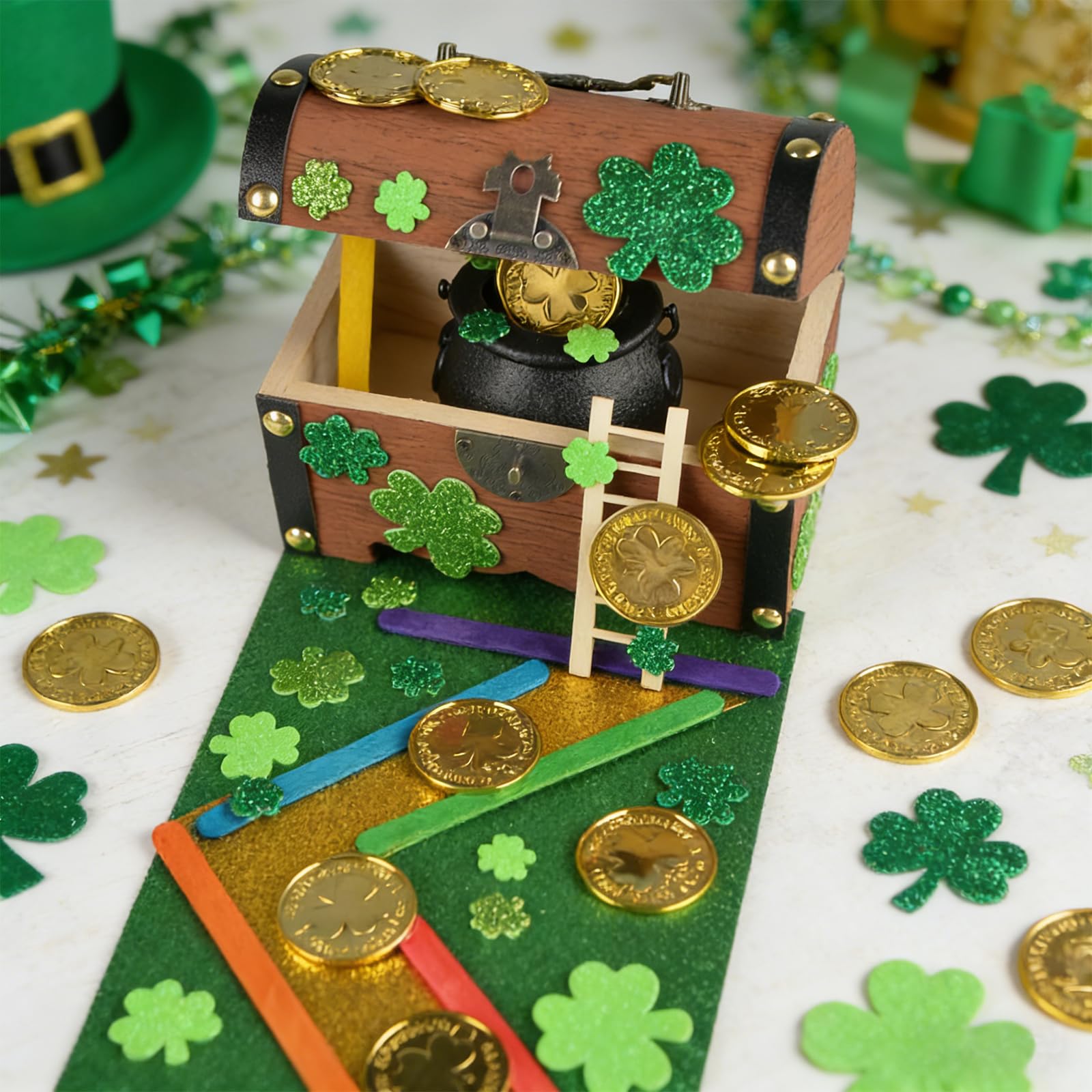 succulentlovers Easy-to-assemble kit boosts creativity and storytelling during St. Patrick's activities.