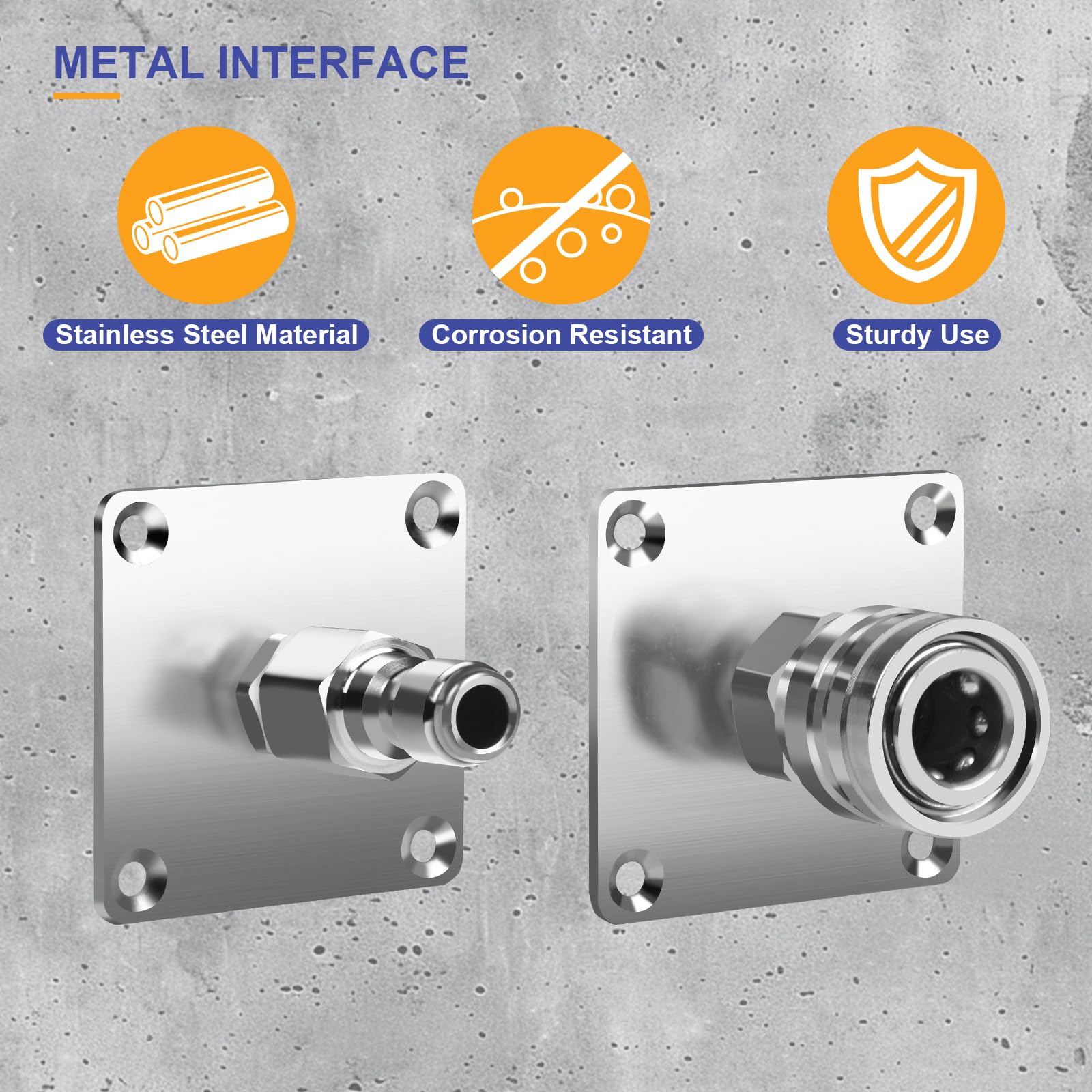 succulentlovers wall hardware kit includes adhesive pads and screws for easy installation