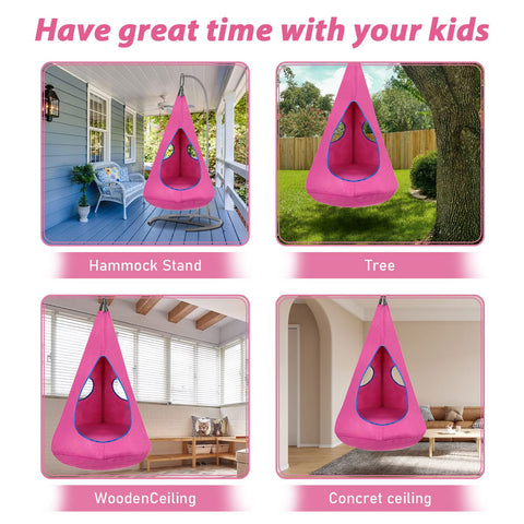 SUCHDECO 360-degree nest design creates a secure, immersive play nook.