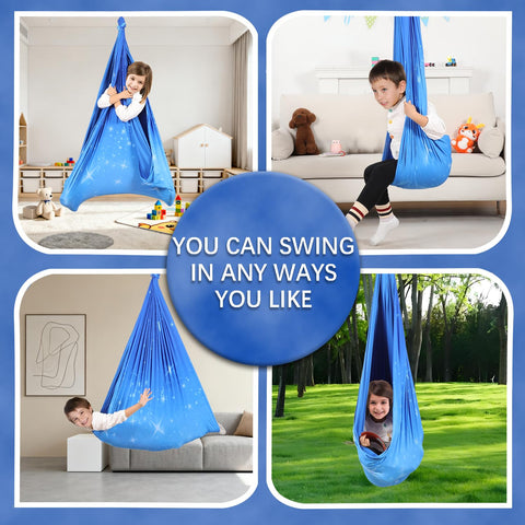 Suchdeco cocoon hug design provides secure, cozy sensory experience.
