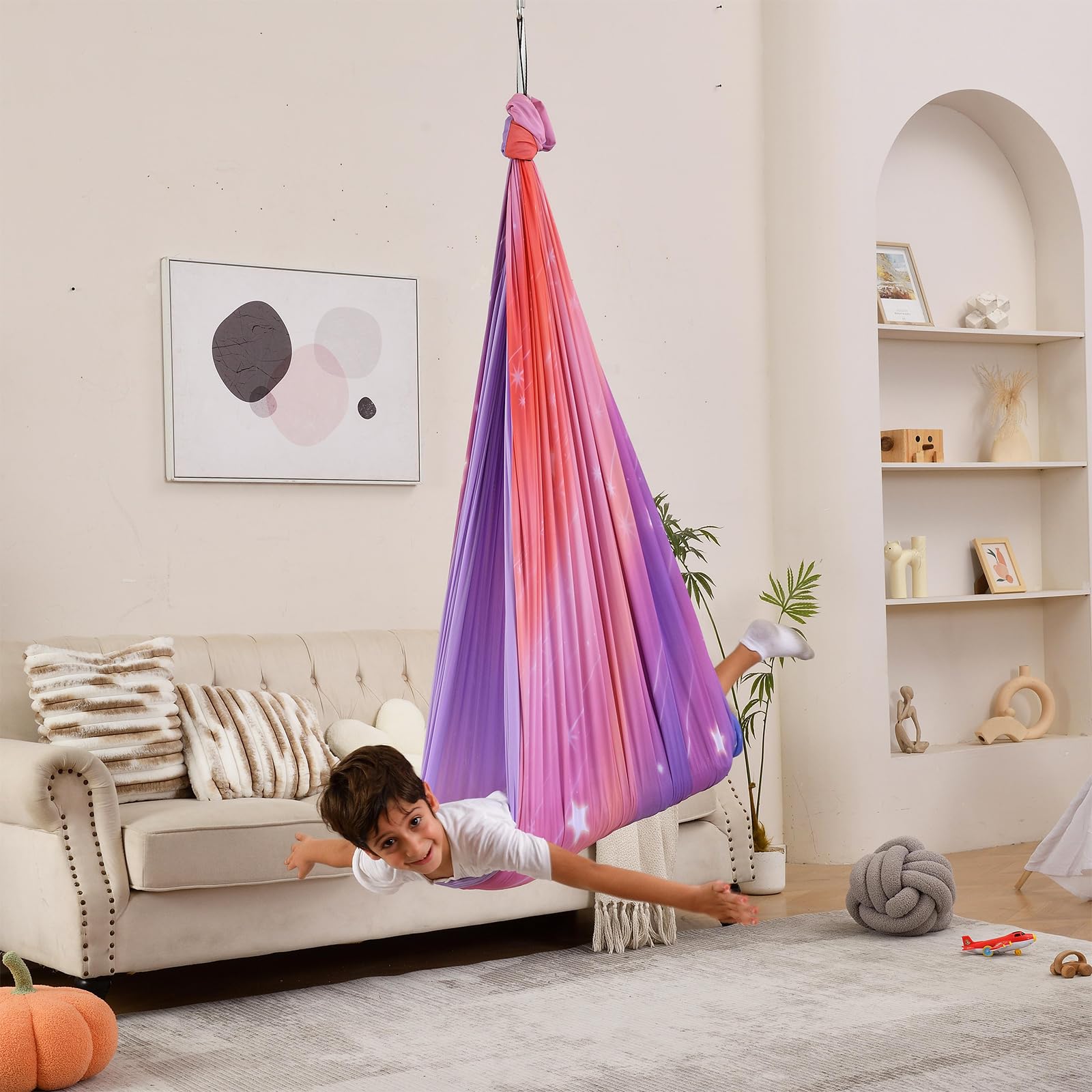 Suchdeco double-layer fabric is soft, durable, and machine washable.