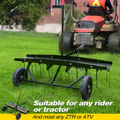 Suchtale hitch-pin attachment enables quick hookup to mower or ATV