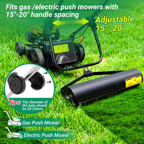 Suchtale lawn striping kit adjustable design adapts to different mower handles
