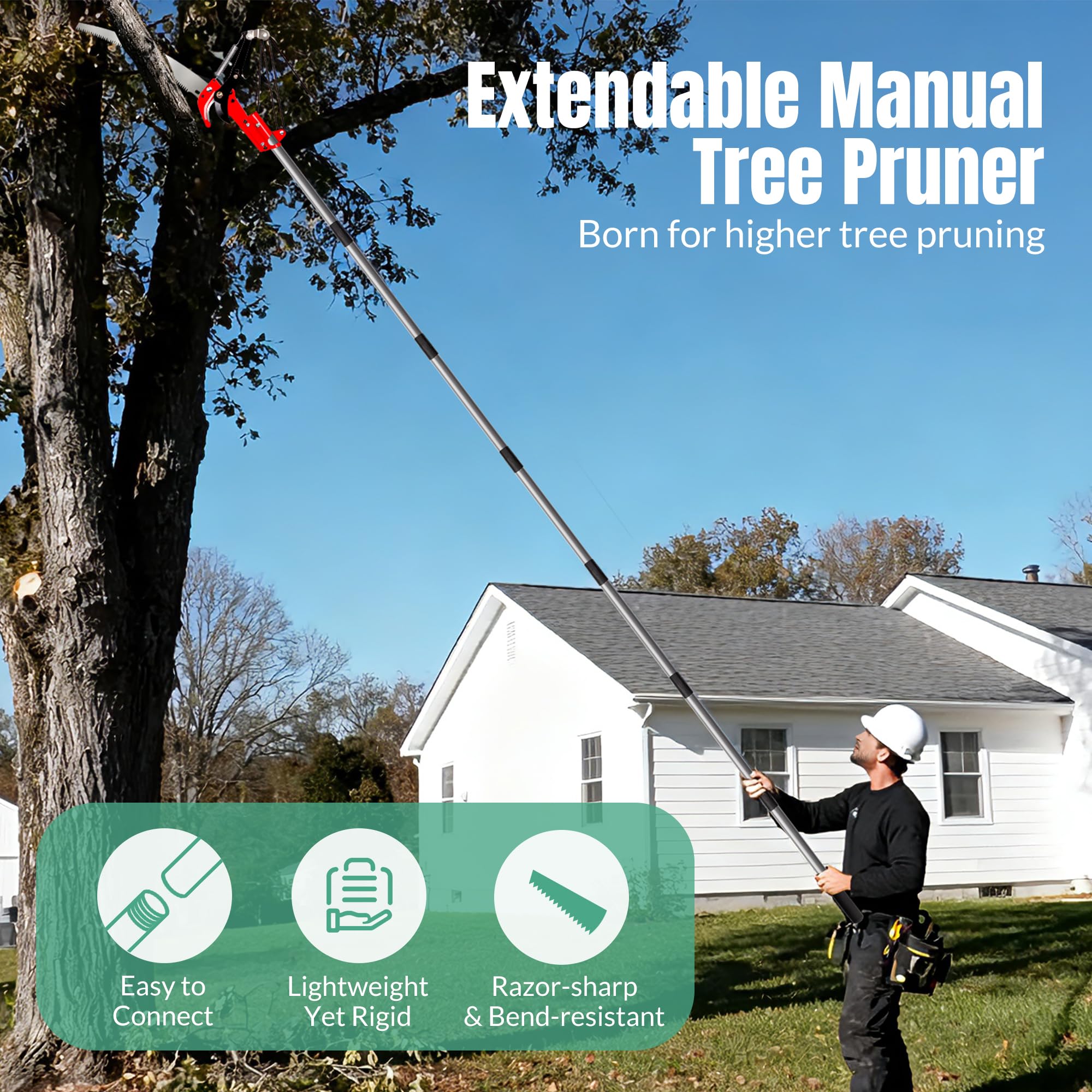 Suchtale safe operation emphasizes quick assembly and secure pruning sessions