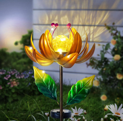SUCUY garden wind spinner enhances lawns and patios as yard art