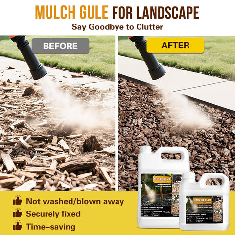 Sudale Lockscape Glue sprayer demonstrates quick, even application for landscapes.