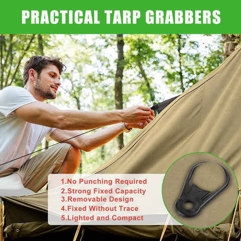 Sudopru shade clips storage bag keeping clips organized and portable.