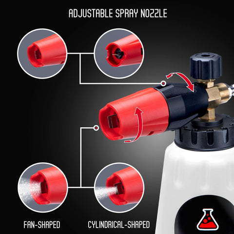 Suds Lab F1 enables a top-down wash with adjustable soap and accurate rinse