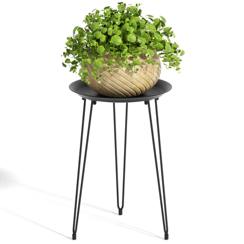 SUEH DESIGN round plant stand top view ideal for compact display