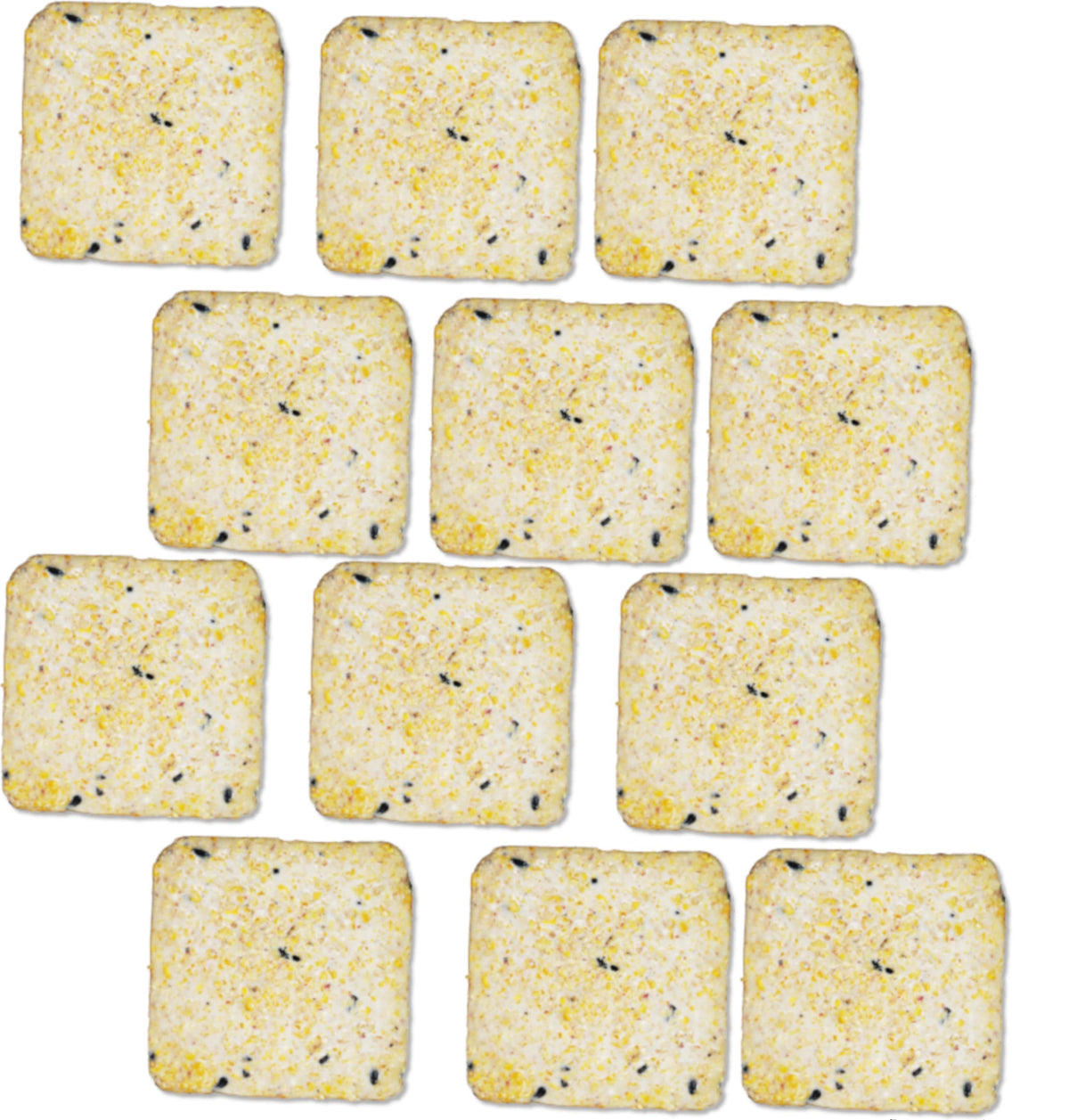 Suet Cake 12-Pack woodpecker energy fuels backyard birds at feeders.