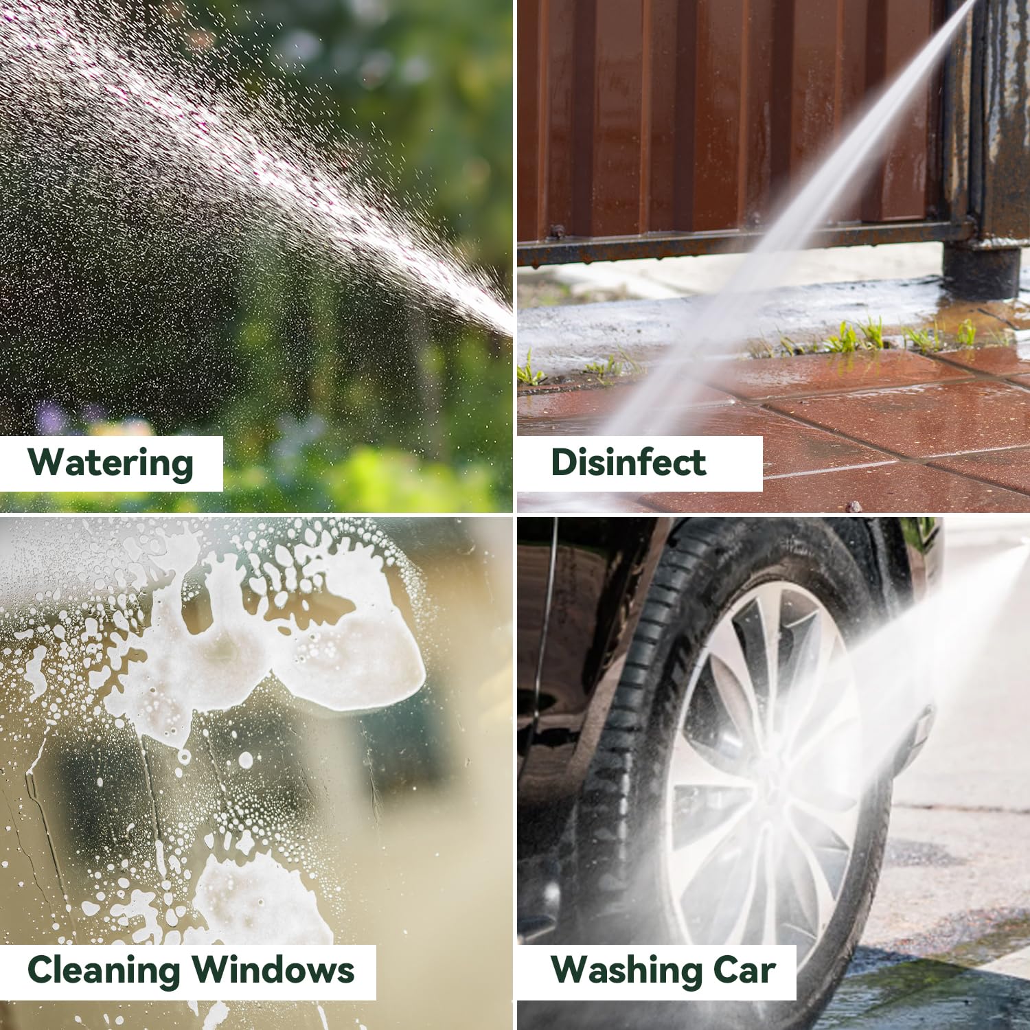 SUGOOE Sprayer is easy to clean and maintain after use.