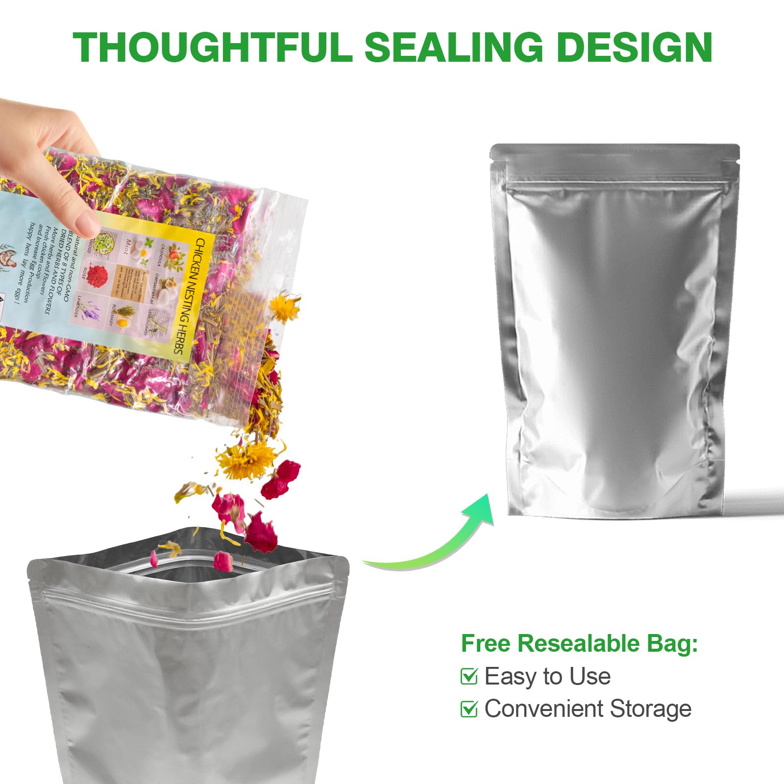 Suicatene coop freshness from natural botanicals without harsh chemicals.
