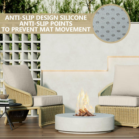 Suionryorid cushions cleaning and care guide visual for outdoor use