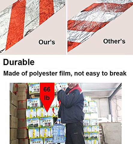 SUJAYU durable tape resists tearing in wind for long-lasting use.