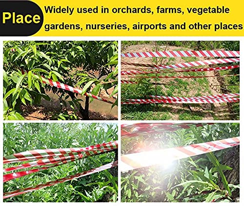 SUJAYU 1-inch wide, non-adhesive tape easy to install along fences.