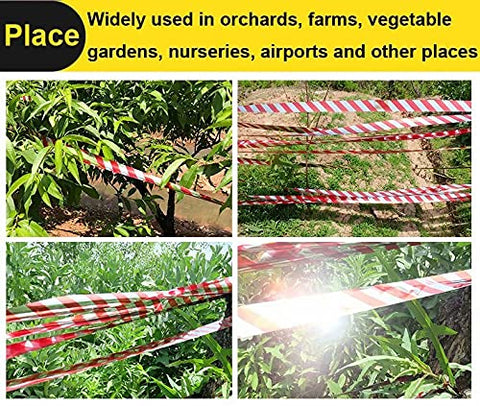 SUJAYU 1-inch wide, non-adhesive tape easy to install along fences.
