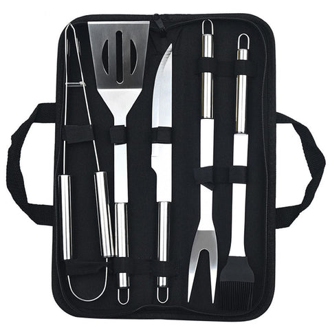 SUJAYU grill tools in an all-in-one case, durable stainless steel for outdoor cooking