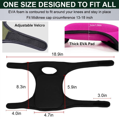 SUJAYU knee pads store easily between tasks for quick setup.