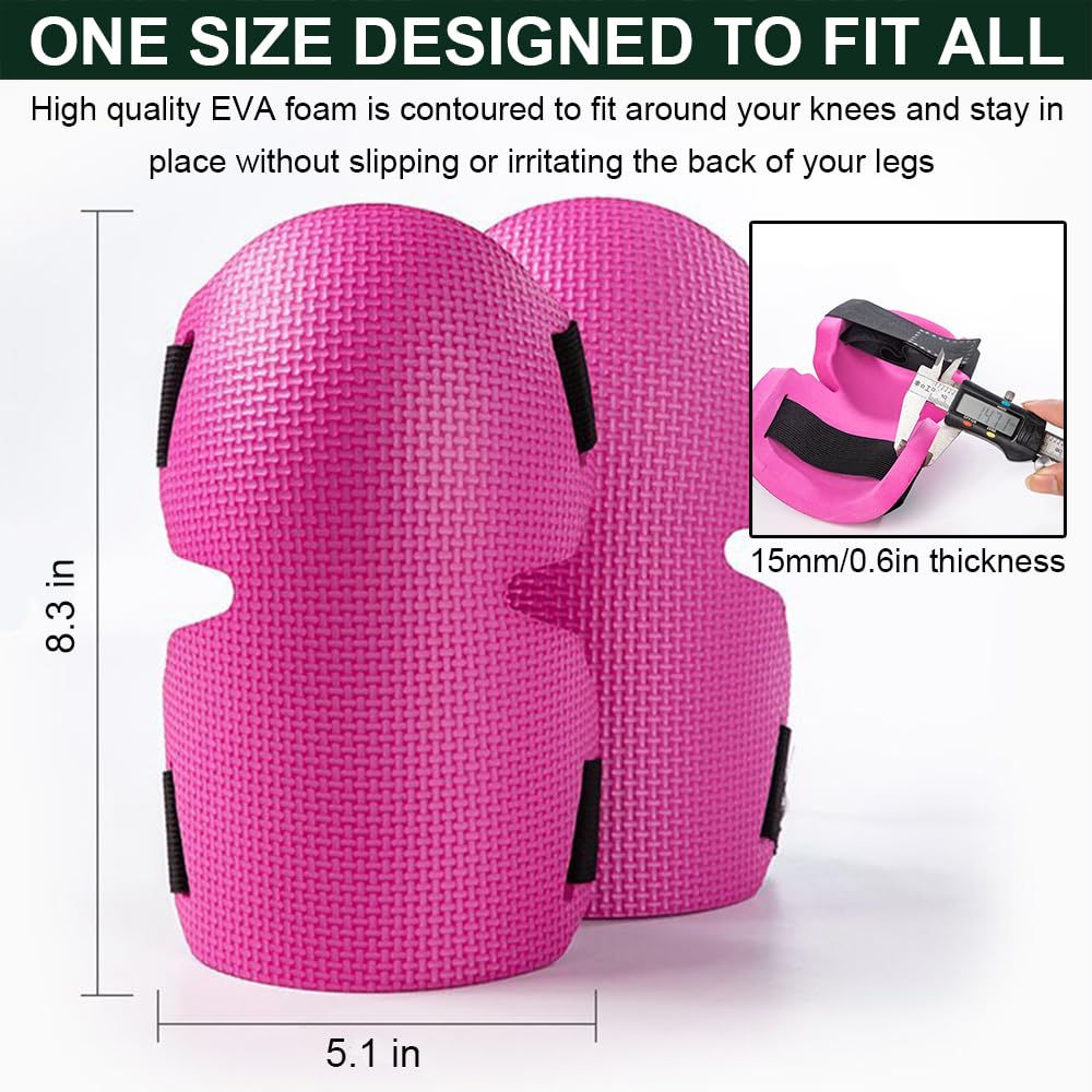 SUJAYU one-size-fits-all knee pads suit teens to seniors.