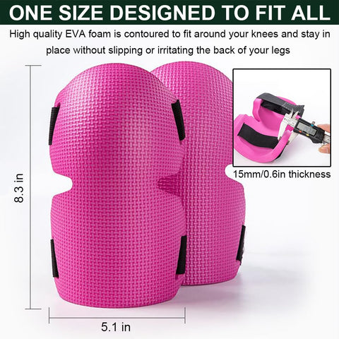 SUJAYU one-size-fits-all knee pads suit teens to seniors.