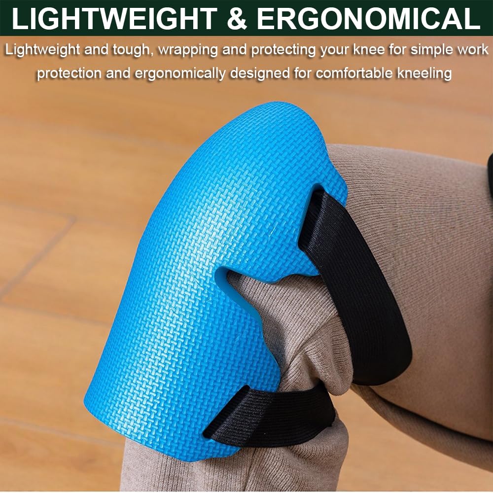 SUJAYU soft foam knee pad delivers cushioned support on hard surfaces.