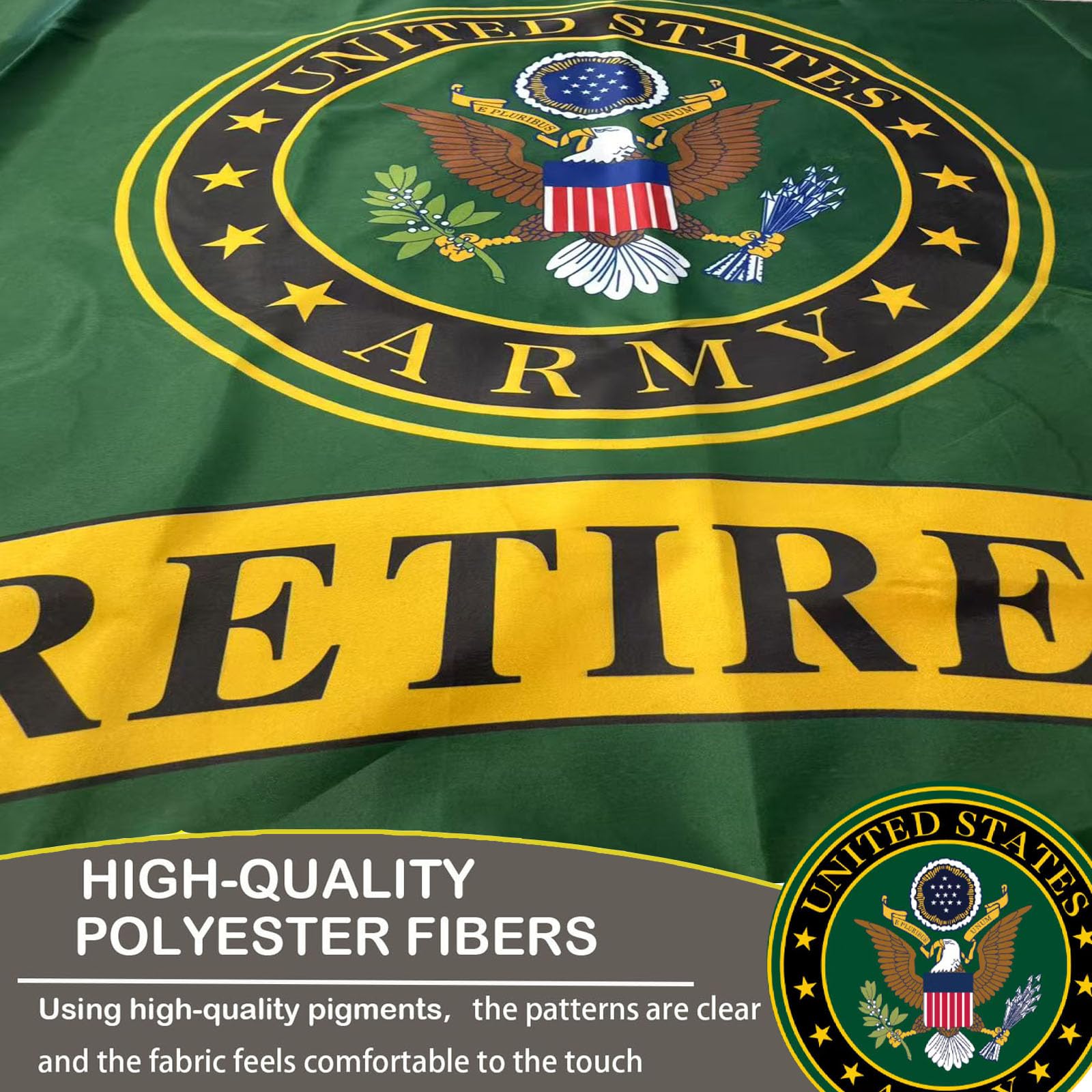 SUJEB heavy-duty polyester flag, 3x5, durable outdoor use