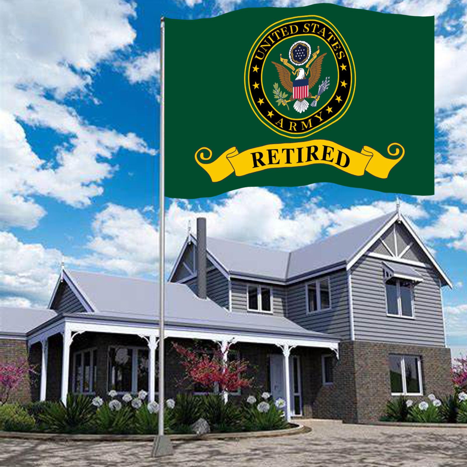 SUJEB patriotic display flag, ideal for ceremonies and gatherings