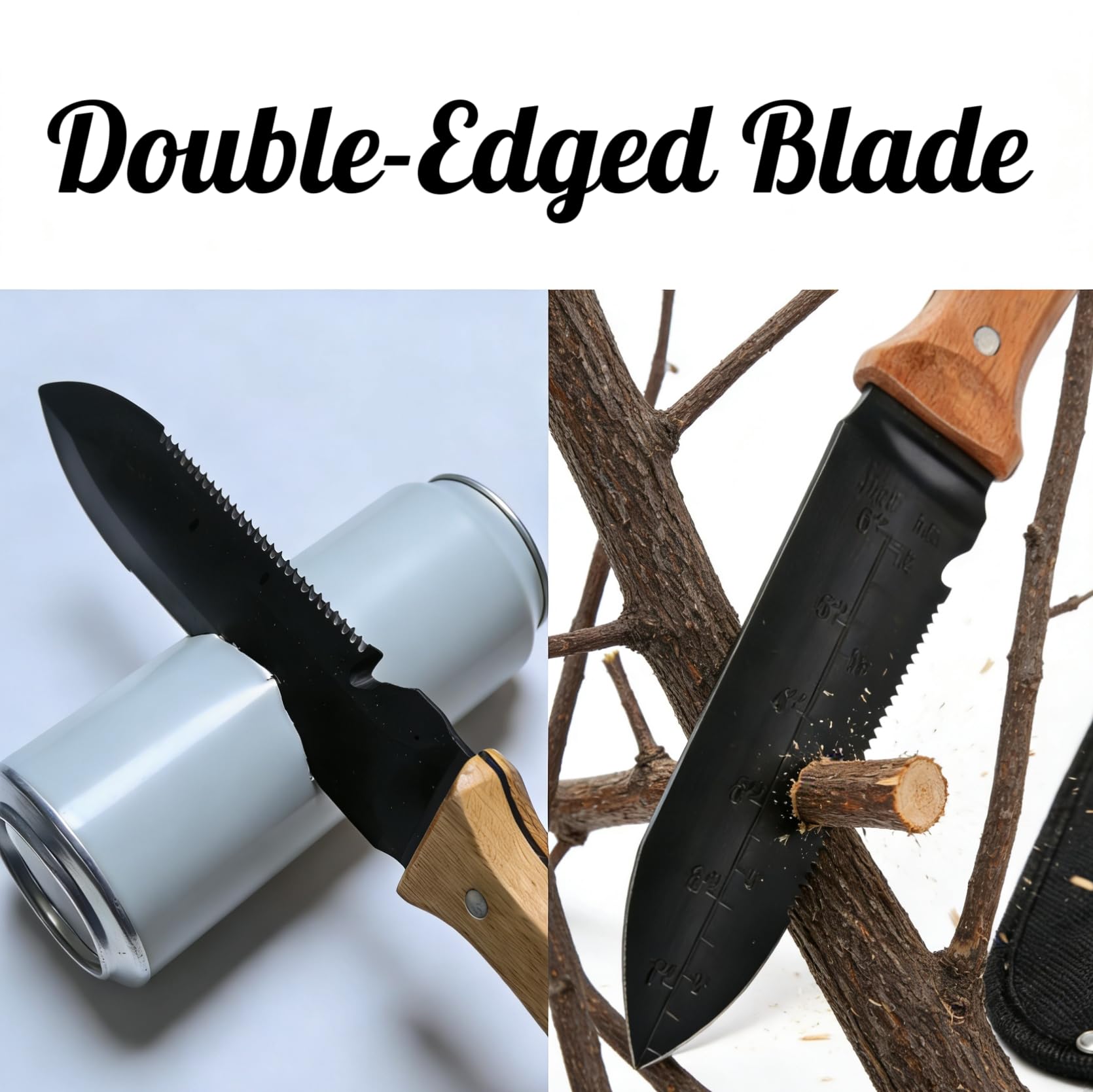 SUJWPBO Hori Hori sheath protects the blade during transport with Oxford material.