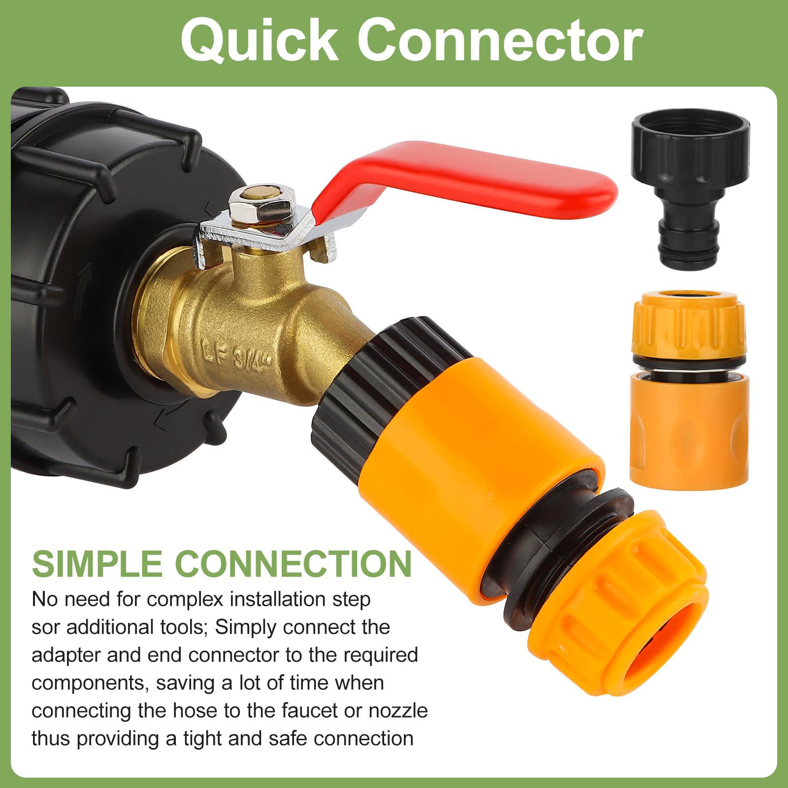 SUKABU 2-inch coarse-thread adapter for rugged connections