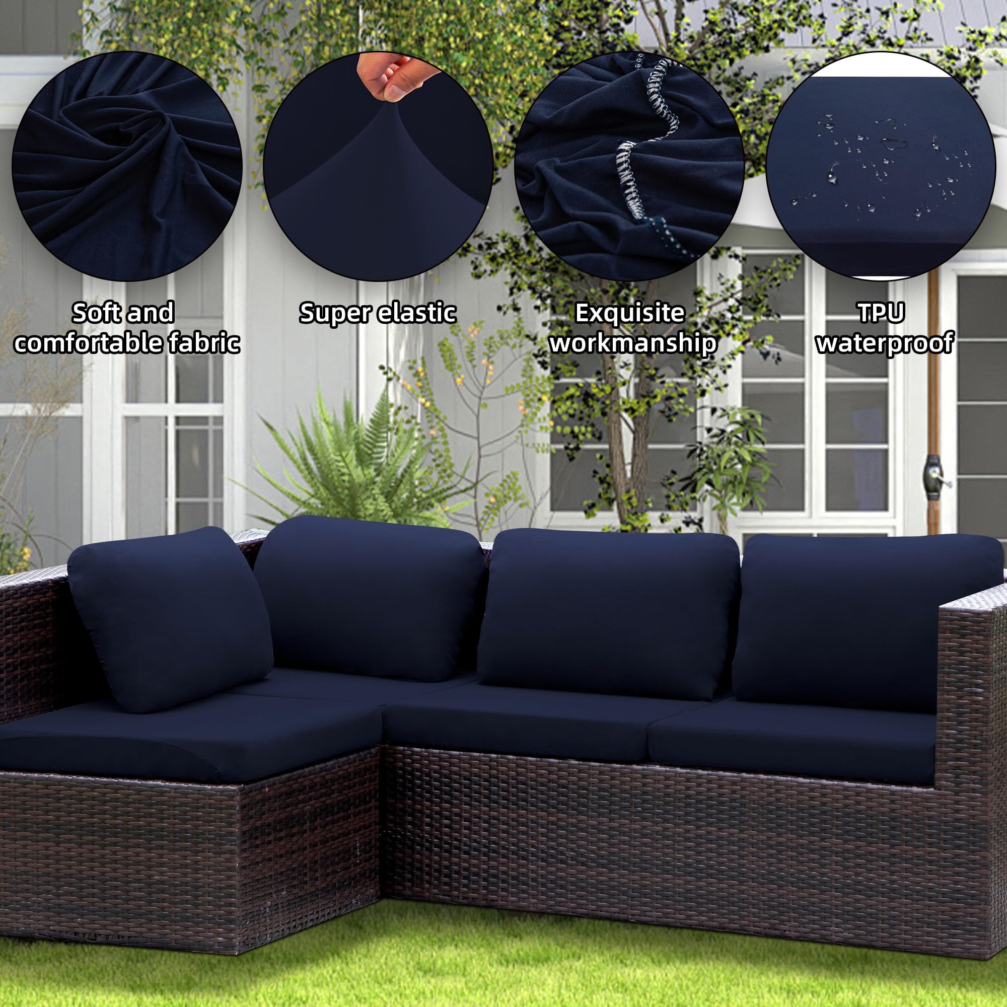 Sukaikeqa color options coordinate with decor and brighten spaces.