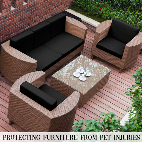 Contents layout shows eight-piece coverage for multiple furniture pieces