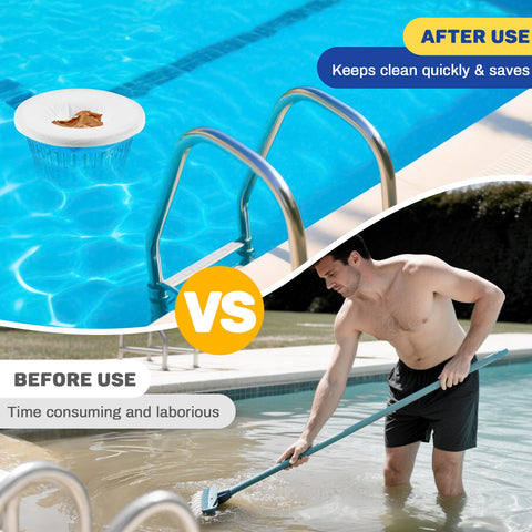 Sukh pool skimmer sock is easy to rinse and reuse after use.