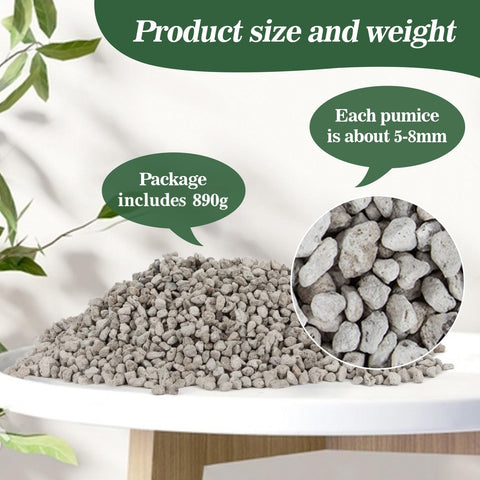 Sukh pumice stone 5-10mm diameter for airy root zones and drainage.