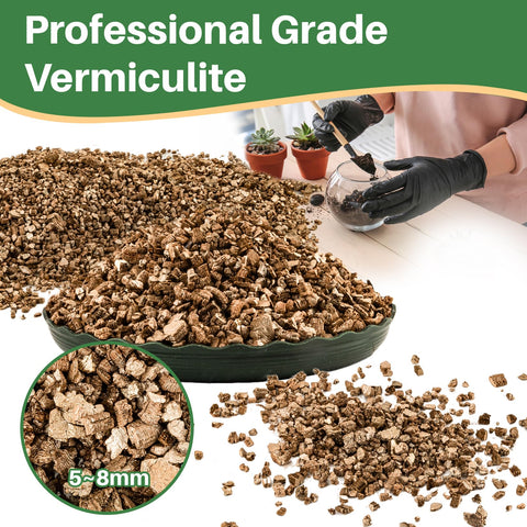 Sukh vermiculite seed-starting granules promote germination and gentle root support