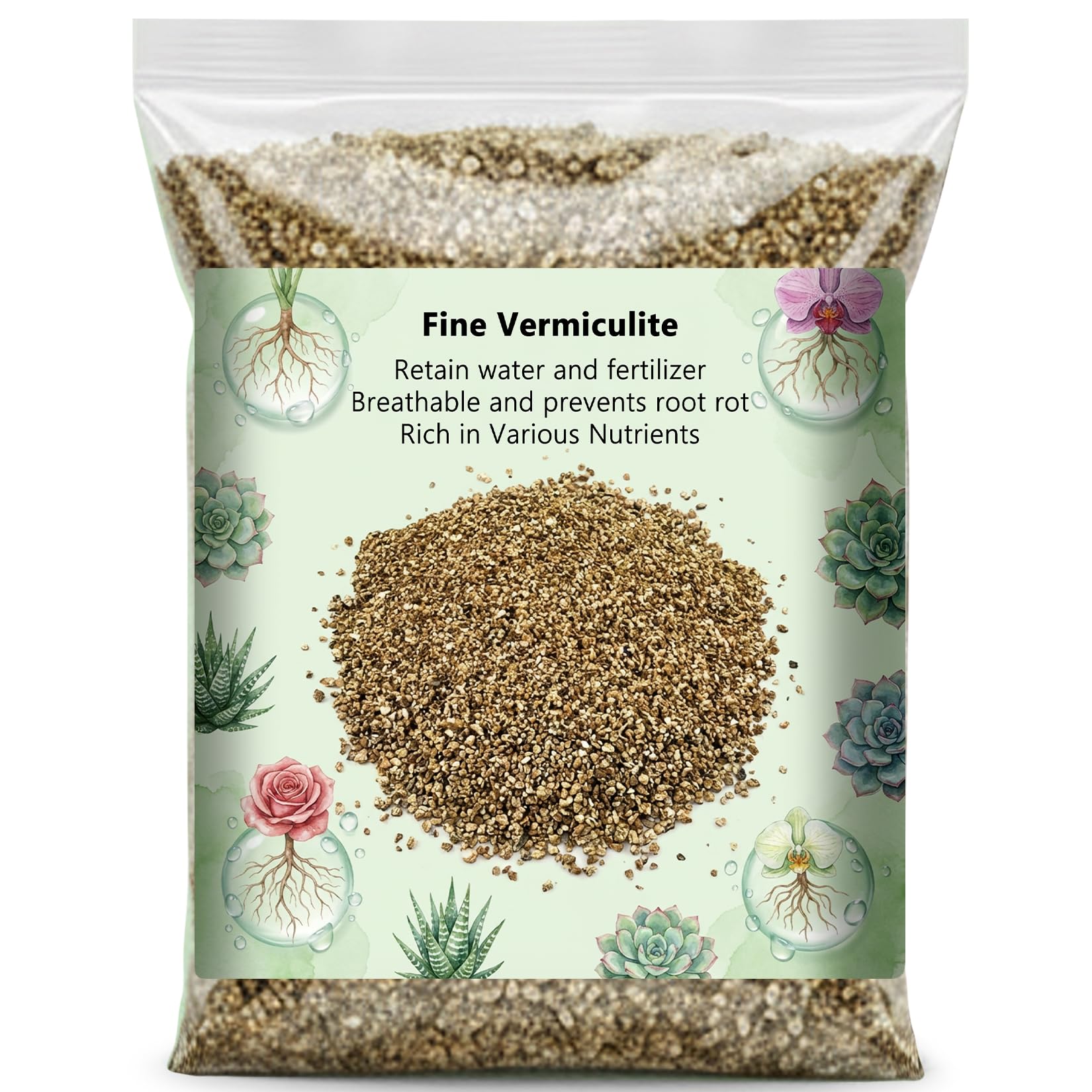 Sukh vermiculite seed starting with even moisture promotes germination.