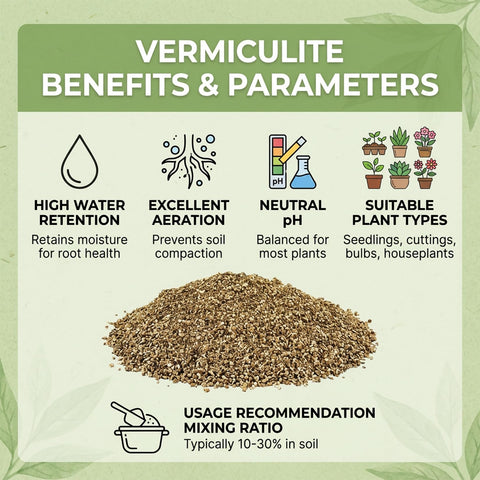 Sukh vermiculite 14.6oz packaging ready for bulk gardening projects.