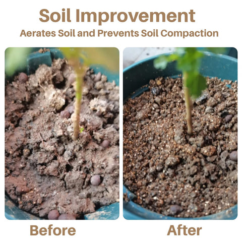 Sukh vermiculite applied as a soil amendment improves drainage and aeration