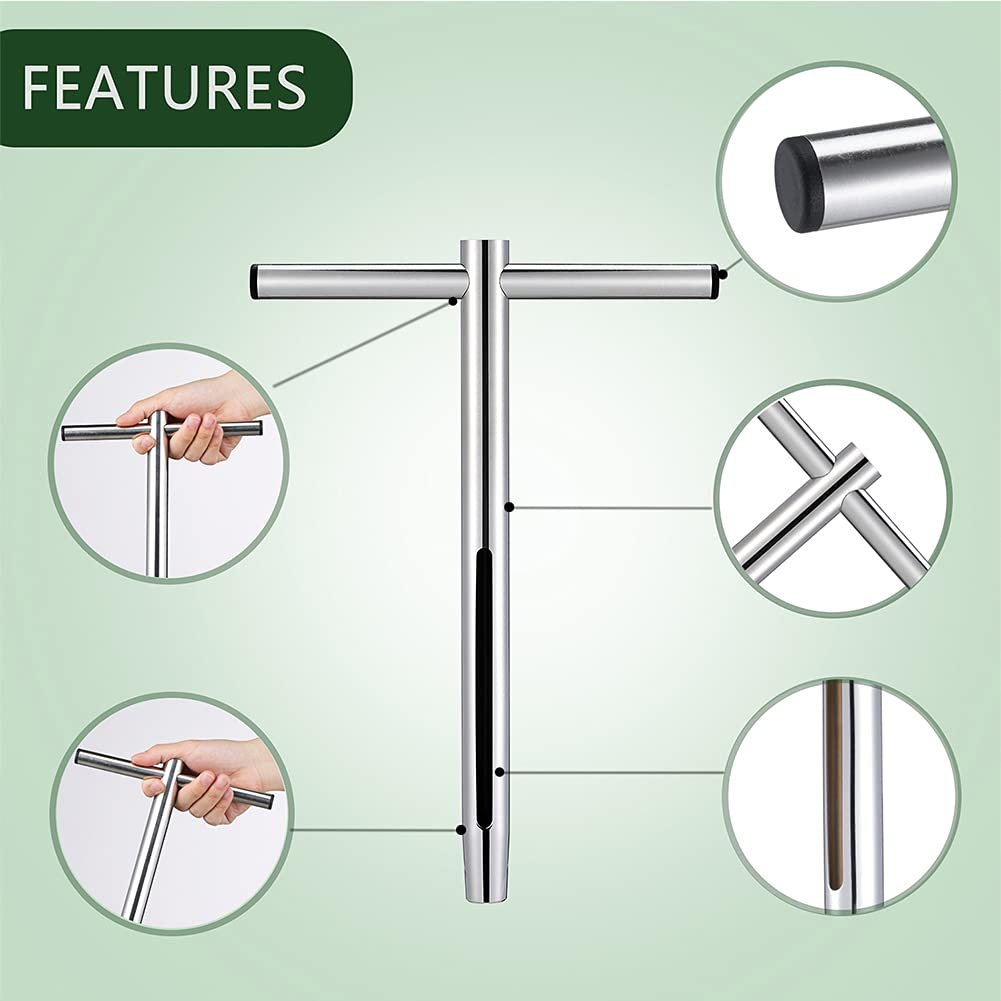Sukiise quick-eject design pulls soil smoothly from the tube for clean sampling.