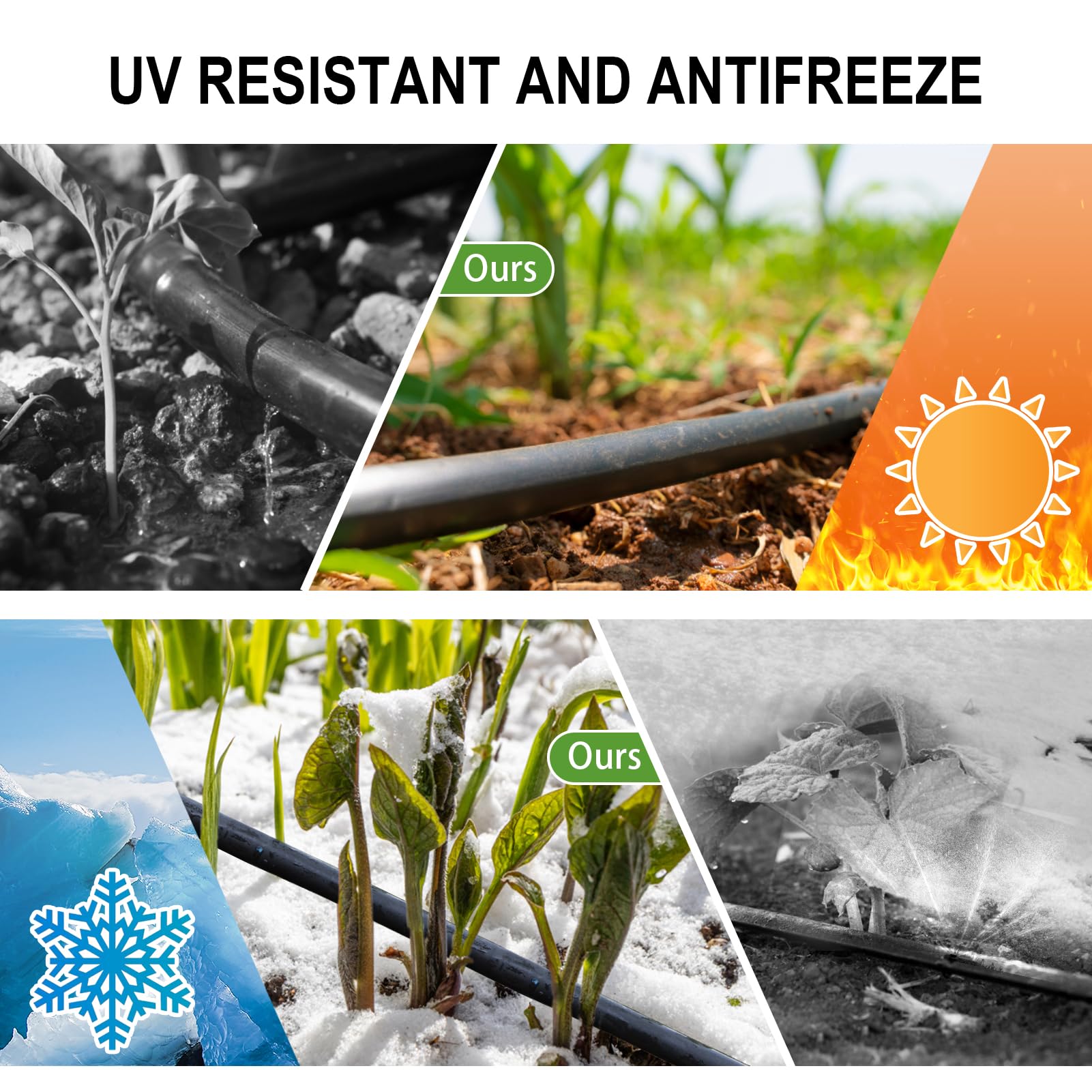 Sulataya tubing with heat-resistant materials for durable outdoor use.