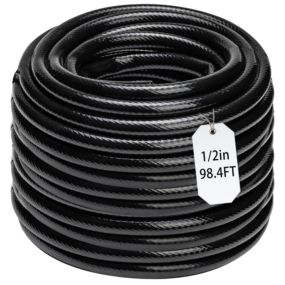 Sulataya half-inch drip tubing coil 98ft for flexible garden irrigation.