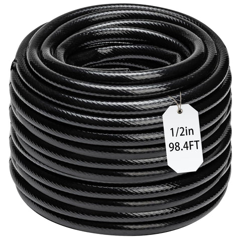 Sulataya half-inch drip tubing coil 98ft for flexible garden irrigation.