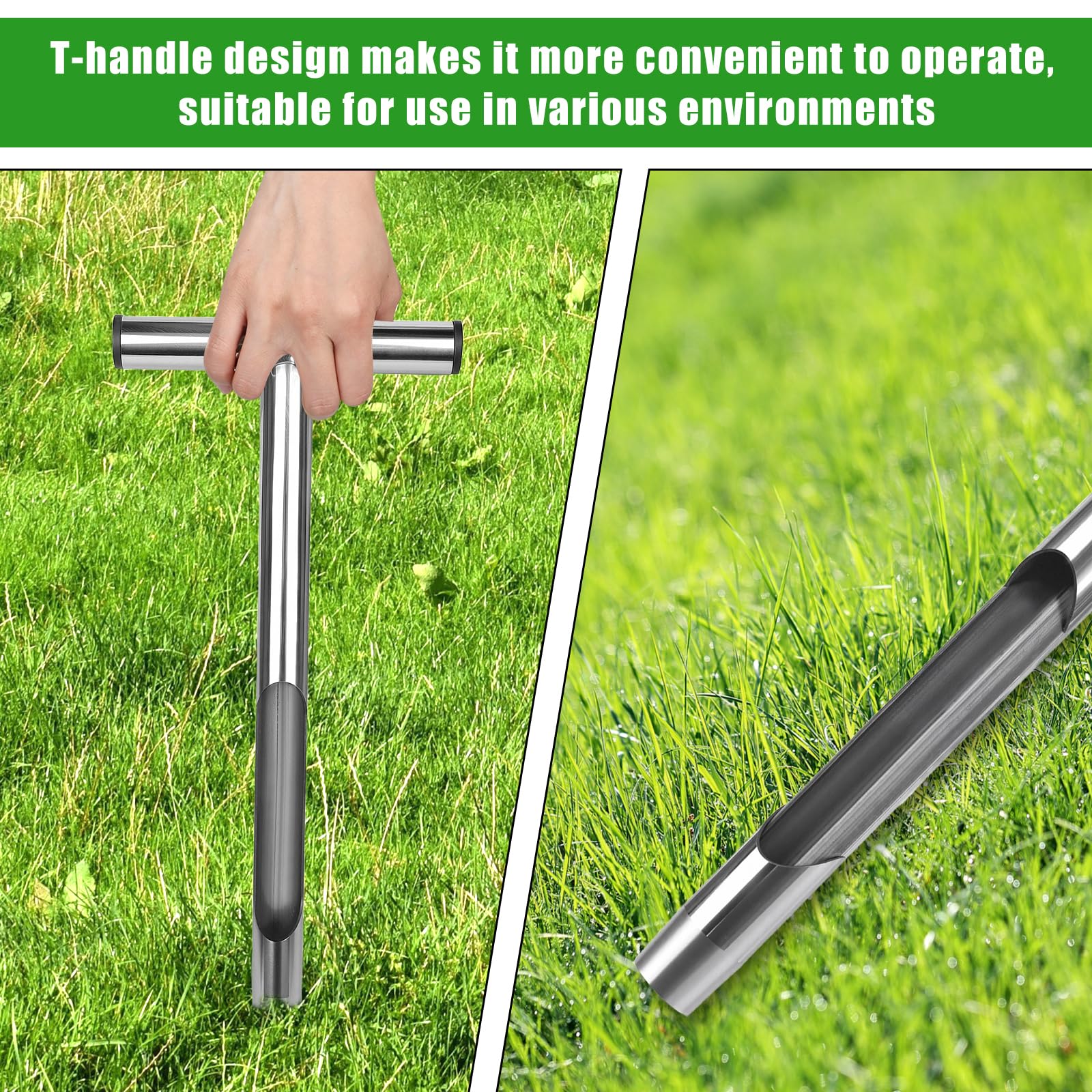 Sumalon durable auger design supports quick, reliable soil access.