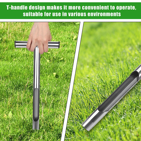 Sumalon durable auger design supports quick, reliable soil access.