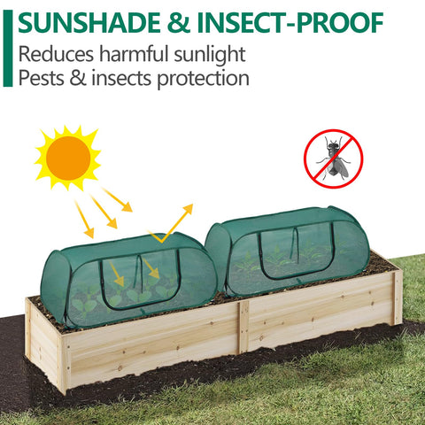 SUMGROW shade cloth reduces direct sun exposure for healthier growth.