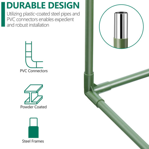 Sumgrow mini greenhouse compatible with 10x20 trays for germination.