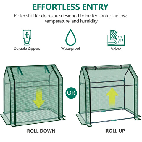 SUMGROW Mini Greenhouse humidity and ventilation control supports stable germination conditions.