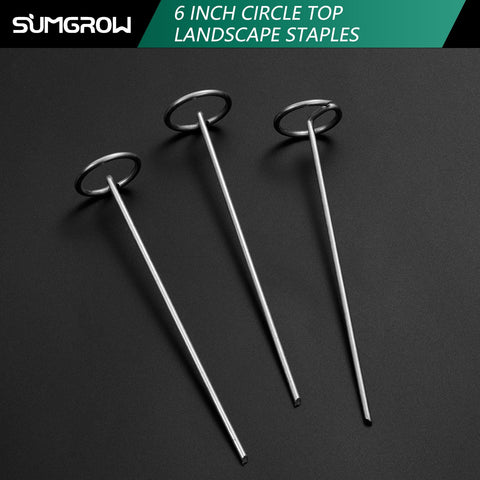 SUMGROW stakes support tents and lawn edging for reliable outdoor setups.