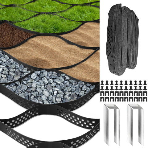 Sumloty Gravel Grid panel layout showing modular sections for flexible driveways